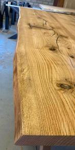 Eiken boomstam tafel epoxy 200, Huis en Inrichting, Tafelonderdelen, 200 cm of meer, Nieuw, Rechthoekig, Ophalen of Verzenden