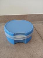 Tupperware koektrommel, zoetdoos, vensterbus, bewaartrommel., Huis en Inrichting, Ophalen of Verzenden, Zo goed als nieuw, Wit