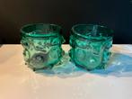 Groene glazen  POLS POTTEN 25 euro, Ophalen of Verzenden, Minder dan 50 cm, Groen, Glas