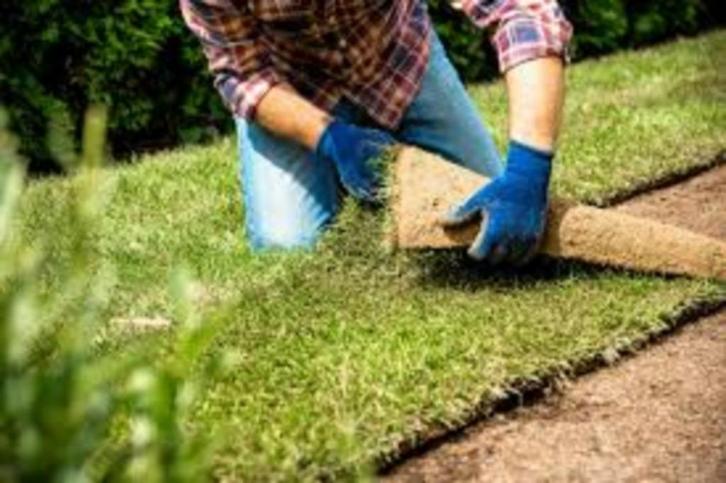 grasmatten, terras, tegels onderhoud 4 man uren 125,-, Tuin en Terras, Grind, Keien en Split, Nieuw, Overige materialen, Ophalen