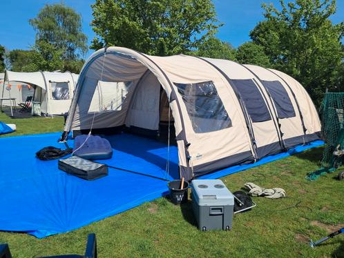 Obelink Miami open air 6 persoons opblaasbare tent, Caravans en Kamperen, Tenten, tot en met 6, Zo goed als nieuw, Ophalen