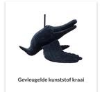 Vogelverschrikker 4 kunststof kraaien, Ophalen of Verzenden, Gebruikt