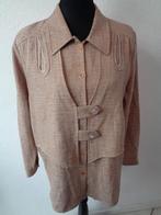 emok valt als maat XL oksel tot oksel 60 cm, Beige, Maat 46/48 (XL) of groter, Ophalen of Verzenden, Zo goed als nieuw