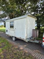 Snelverkeer Schaftwagen Hout Schaftkeet Pipowagen Bouwkeet, Doe-het-zelf en Verbouw, Bouwketen en Schaftketen, Ophalen of Verzenden