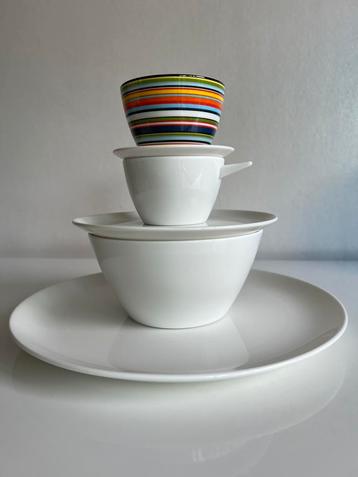 6-delig Servies Iittala Origo Schaal Kom Kop Bord Häberli beschikbaar voor biedingen