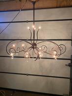 Hangemaakte hanglamp, Huis en Inrichting, Lampen | Hanglampen, Ophalen, Gebruikt, Metaal, 75 cm of meer
