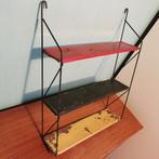 Vintage Tomado muurrekje uit de jaren 50 wandplank rek kast, Ophalen of Verzenden, Gebruikt