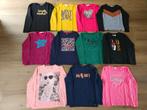 Pakket 11 longsleeves maat 134 / 140 merk en non merk, Ophalen, Zo goed als nieuw, Meisje, Shirt of Longsleeve