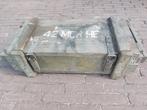 Originele houten munitiekist landmacht voor mortiergranaten, Ophalen, Landmacht, Nederland, Kist of Geocache