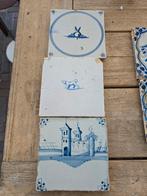 6 oude tegels  1700, Ophalen of Verzenden