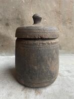 Nepalese pot met deksel, Huize-Hendriks, Nieuw, Ophalen of Verzenden, Info@huize-hendriks.nl