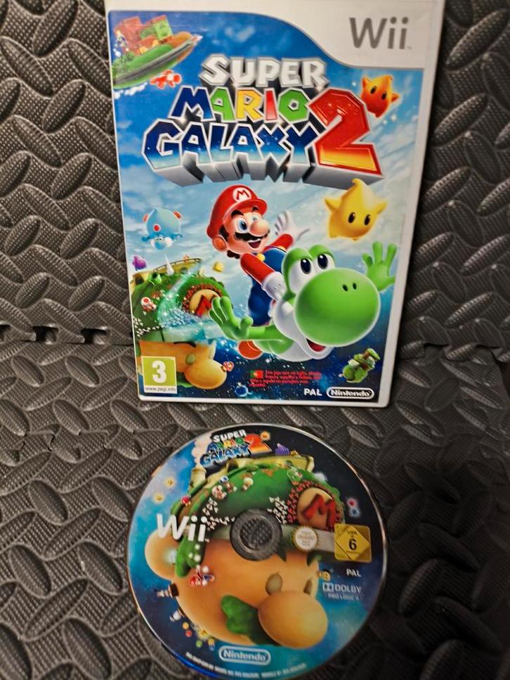 Super Mario Galaxy 2 (Wii) - Getest!, Spelcomputers en Games, Games | Nintendo Wii, Gebruikt, Avontuur en Actie, 3 spelers of meer