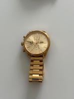 Diesel Ms9 Heren Gouden Horloge DZ4475, Overige merken, Staal, Polshorloge, Ophalen of Verzenden