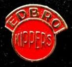 Edbro speld- zilverkleur rood gelakt, Verzenden, Nieuw, Transport, Speldje of Pin