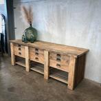 Antieke werkbank, dressoir, toonbank, keuken, oude kast, Ophalen