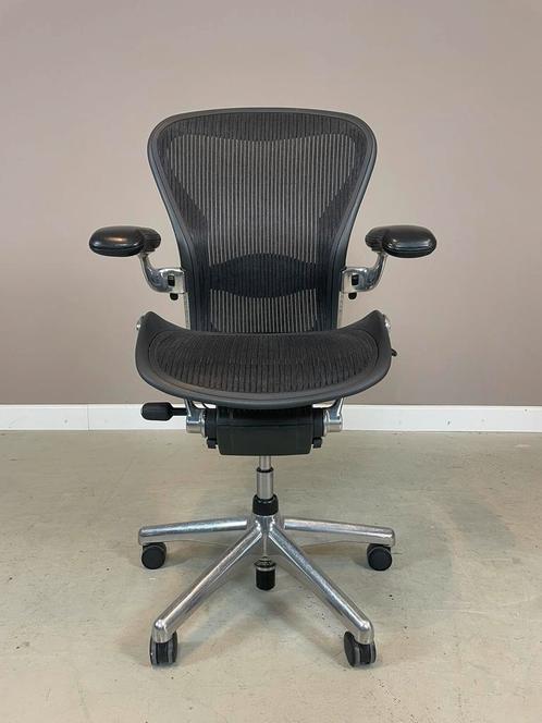Herman Miller Aeron B Classic in topstaat!, Huis en Inrichting, Bureaustoelen, Zo goed als nieuw, Bureaustoel, Ergonomisch, Ophalen