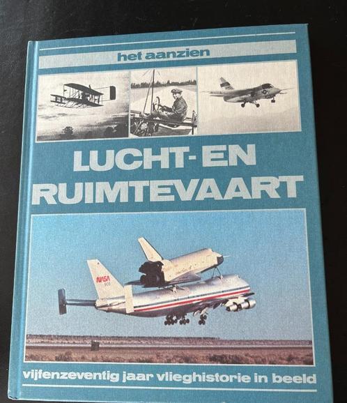 boek luchtvaart Het aanzien van Lucht- en Ruimtevaart, Verzamelen, Luchtvaart en Vliegtuigspotten, Zo goed als nieuw, Boek of Tijdschrift