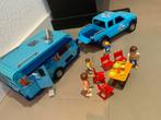 PLAYMOBIL-FunPark Pickup met caravan 9502, Kinderen en Baby's, Speelgoed | Playmobil, Ophalen, Zo goed als nieuw