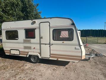 Dethleffs New Line 460 4 pers met diepe voortent en heki beschikbaar voor biedingen