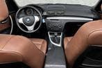 BMW 1 Serie Cabrio 120i | Lederen bekleding | Stoelverwarmin, Auto's, 1-Serie, Cabriolet, 4 stoelen, Wit