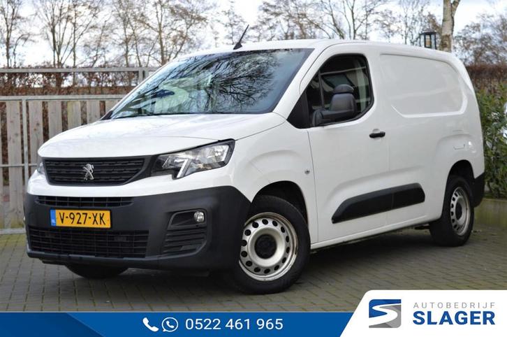 Peugeot Partner 1.5 BlueHDI Premium Long 131 pk | Automaat, Auto's, Bestelauto's, Bedrijf, Te koop, ABS, Achteruitrijcamera, Airconditioning