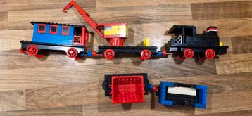 Vintage Lego Trein met Wagons beschikbaar voor biedingen