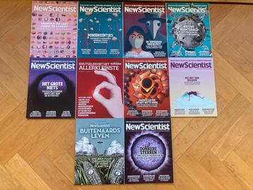 10x NewScientist 2023 tijdschriften set als nieuw!