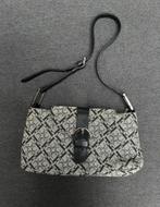 Vintage Claudio Ferrici tas, Sieraden, Tassen en Uiterlijk, Ophalen of Verzenden, Grijs, Schoudertasje