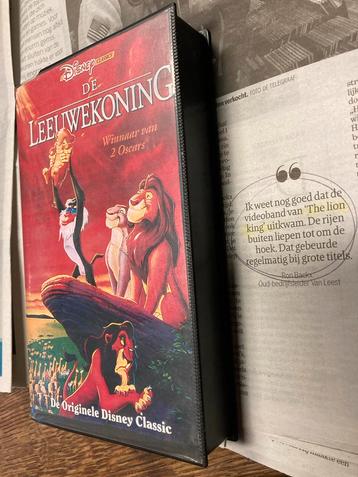 De Leeuwenkoning the lion king VHS - Disney Classic beschikbaar voor biedingen