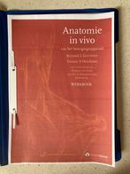 Anatomie in Vivo van het bewegingsapparaat werkboek, Boeken, Ophalen of Verzenden, Beta, Zo goed als nieuw, MBO