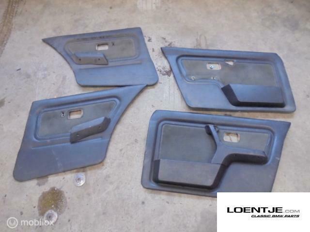 set deurpanelen voor elektrische ramen BMW e30 325i 320i et, Auto-onderdelen, Interieur en Bekleding, BMW, Gebruikt, Ophalen of Verzenden