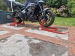 Setje paddockstands motorfiets, Ophalen, Gebruikt
