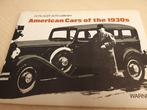 Hardcover Amerikaanse jaren 30 auto's gebonden boek IZGST, Boeken, Auto's | Boeken, Ophalen of Verzenden, Zo goed als nieuw