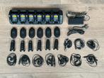 6x Motorola CLP446e met oplaaddock en oortjes, Gebruikt, Ophalen of Verzenden, Portofoon of Walkie-talkie, Met broekklem