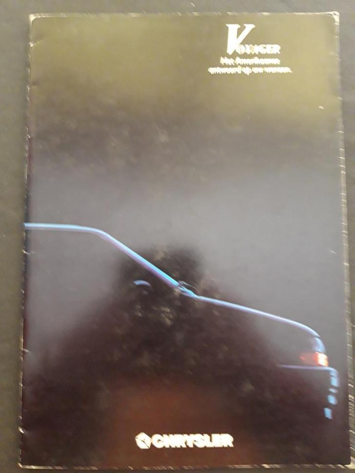 Chrysler Voyager modeljaar 1991, Boeken, Auto's | Folders en Tijdschriften, Zo goed als nieuw, Overige merken, Ophalen of Verzenden