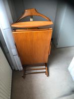 Houten Herenknecht / Kledingrek dressboy met broekpers, Ophalen, Gebruikt, 100 tot 150 cm, Staande kapstok