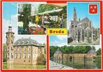AK Breda - Groeten uit....Antiekmarkt, Verzenden, 1960 tot 1980, Ongelopen, Noord-Brabant