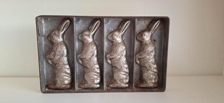 Paashaas Chocoladevorm, Antiek en Kunst, Antiek | Keukenbenodigdheden, Ophalen of Verzenden