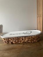 Rivièra Maison broodmand met snij/seveerbord nog als nieuw, Mand, Ophalen of Verzenden, Zo goed als nieuw, Riet