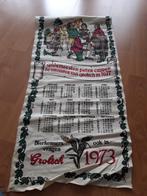 Grolsch bier stoffen kalender 1973, Ophalen of Verzenden, Gebruikt, Overige typen, Grolsch
