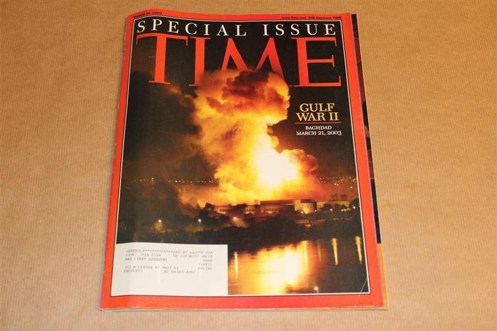 Gulf War II — Speciale Editie Time Magazine [2003], Boeken, Tijdschriften en Kranten, Gelezen, Muziek, Film of Tv, Ophalen of Verzenden