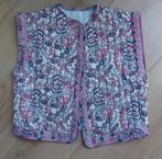 Bodywarmer met mooie print, maat L, Kleding | Dames, Bodywarmers, Ophalen of Verzenden, Zo goed als nieuw, Maat 38/40 (M)