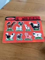 Melissa & Doug Sound Puzzel Boerderij, Ophalen, Gebruikt, Puzzelen, Met geluid