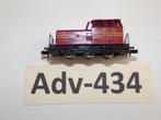 Adv-434 N Spoor Dieselrangeerlocomotief 7218 Fleischmann, Gebruikt, Fleischmann, Ophalen of Verzenden, Gelijkstroom