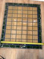 3stuks glas en lood raam, Ophalen