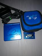 Game Boy Advance SP Kyogre Editie + Pokémon Sapphire, Gebruikt, 1 speler, Ophalen of Verzenden, Role Playing Game (Rpg)