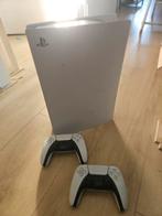 PS5 digitale editie incl 2 controllers "weinig gebruikt", Spelcomputers en Games, Spelcomputers | Sony PlayStation 5, Ophalen of Verzenden