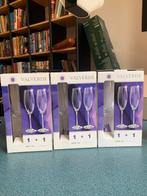 NIEUW Bohemia kristallen Champagneglazen - set van 6, Ophalen, Nieuw, Overige materialen, Glas of Glazen