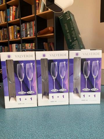 NIEUW Bohemia kristallen Champagneglazen - set van 6 beschikbaar voor biedingen