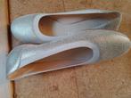 Dames ballerina s, bruidsschoenen, maat 38,5, leder, Kleding | Dames, Schoenen, Ophalen, Overige kleuren, Ballerina's, Zo goed als nieuw